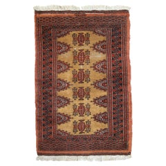 Handgefertigter uzbekischer Bukhara-Teppich im Vintage-Stil, 1960er Jahre, 1734