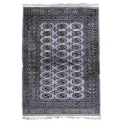 Handgefertigter uzbekischer Bukhara-Teppich, 1960er Jahre, 1C869