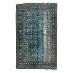 Handgefertigter türkischer Bukhara-Teppich im Vintage-Stil, 1970er Jahre, 1B893