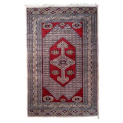Handgefertigter usbekischer Buchara-Teppich, 1970er Jahre, 1C945