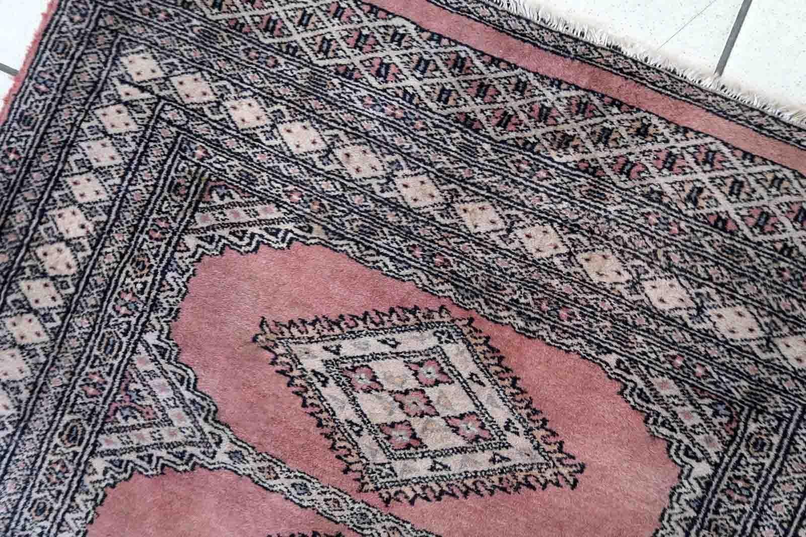 Handgefertigter usbekischer Buchara-Teppich, 1970er Jahre, 1C946 im Angebot 1