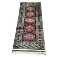 Handgefertigter usbekischer Buchara-Teppich 2' x 4,6', 1960er Jahre - 1W14