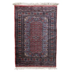 Handgefertigter usbekischer Buchara-Teppich 2,1' x 3,1' 1950er Jahre - 1C1174