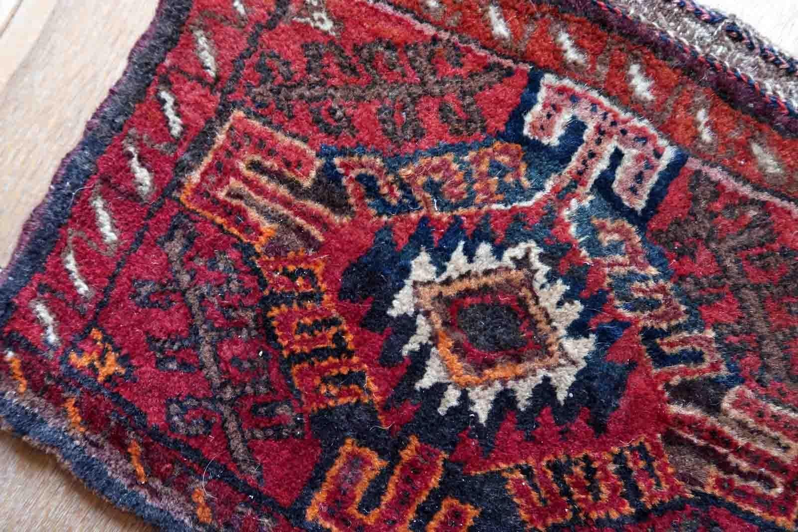 Handmade Vintage Uzbek Salt Bag, 1960s, 1C952 For Sale 1