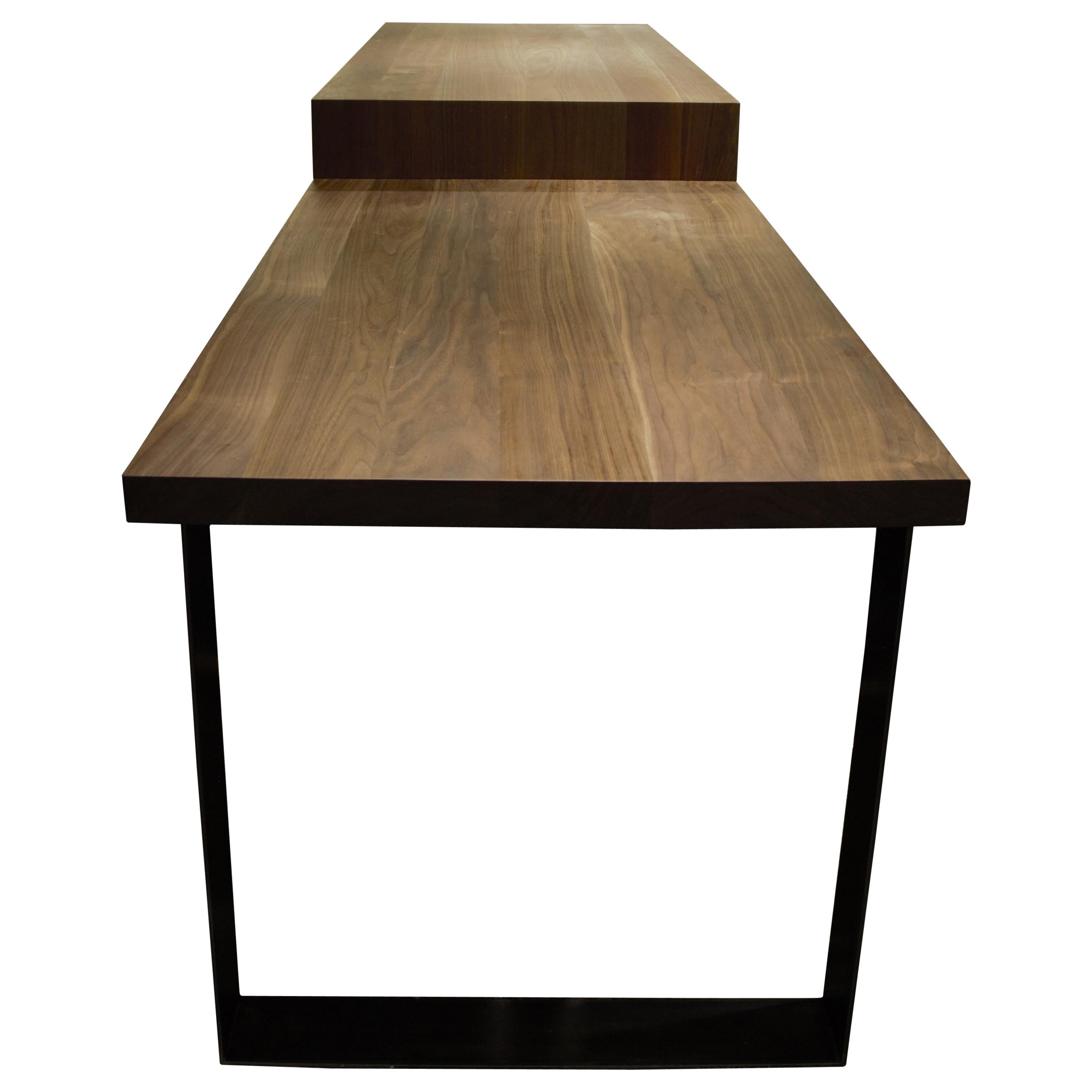 Handmade Walnut Dining Table from Mats Christeen For Sale