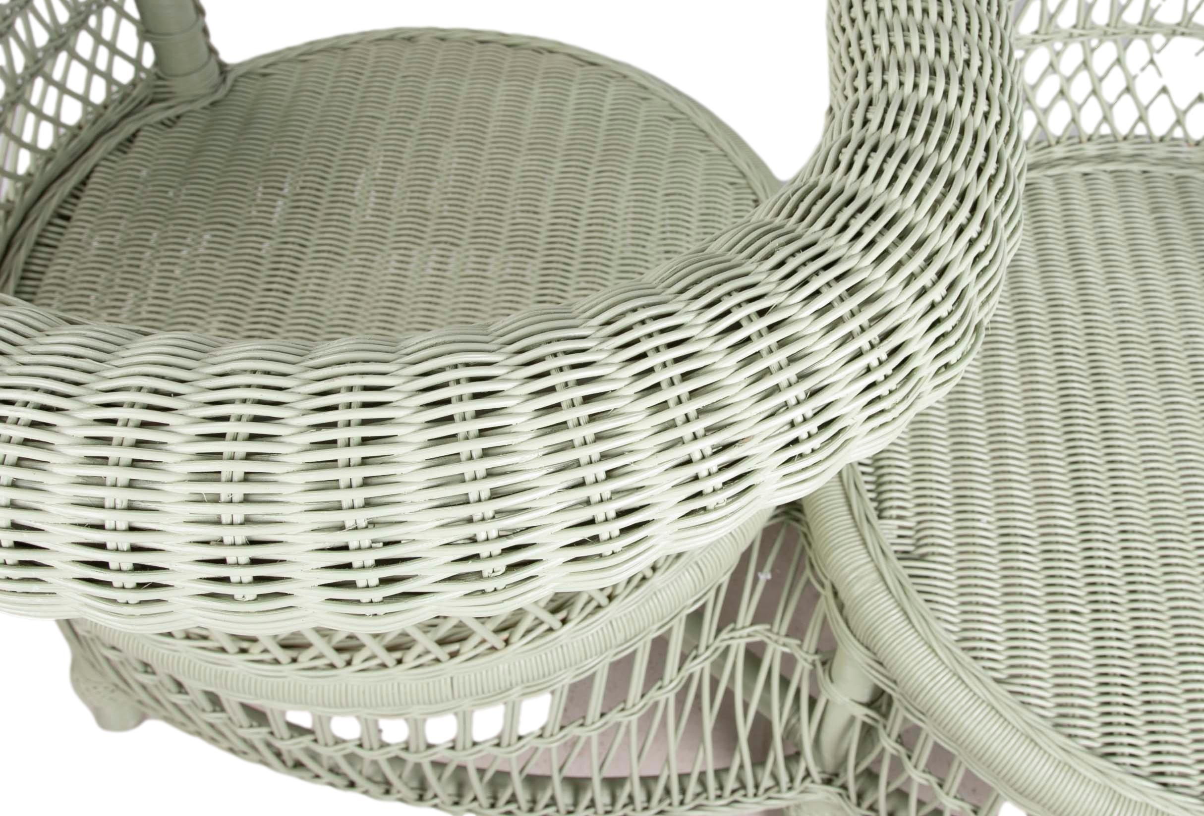 Sillón de mimbre 