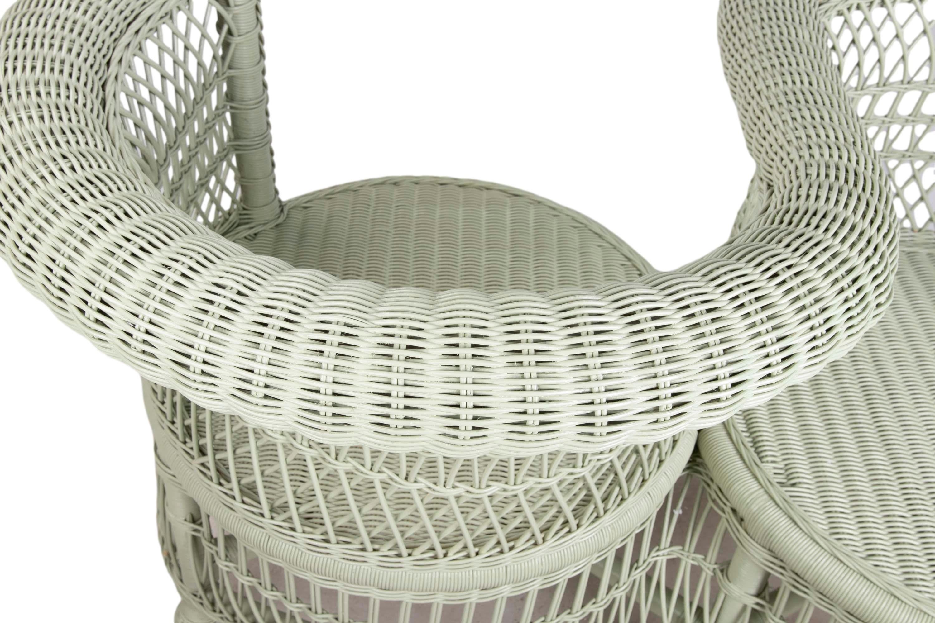 Sillón de mimbre 