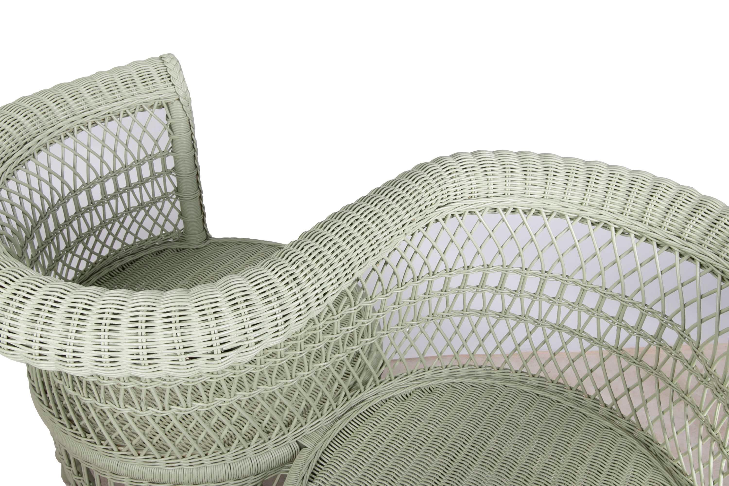 Sillón de mimbre 