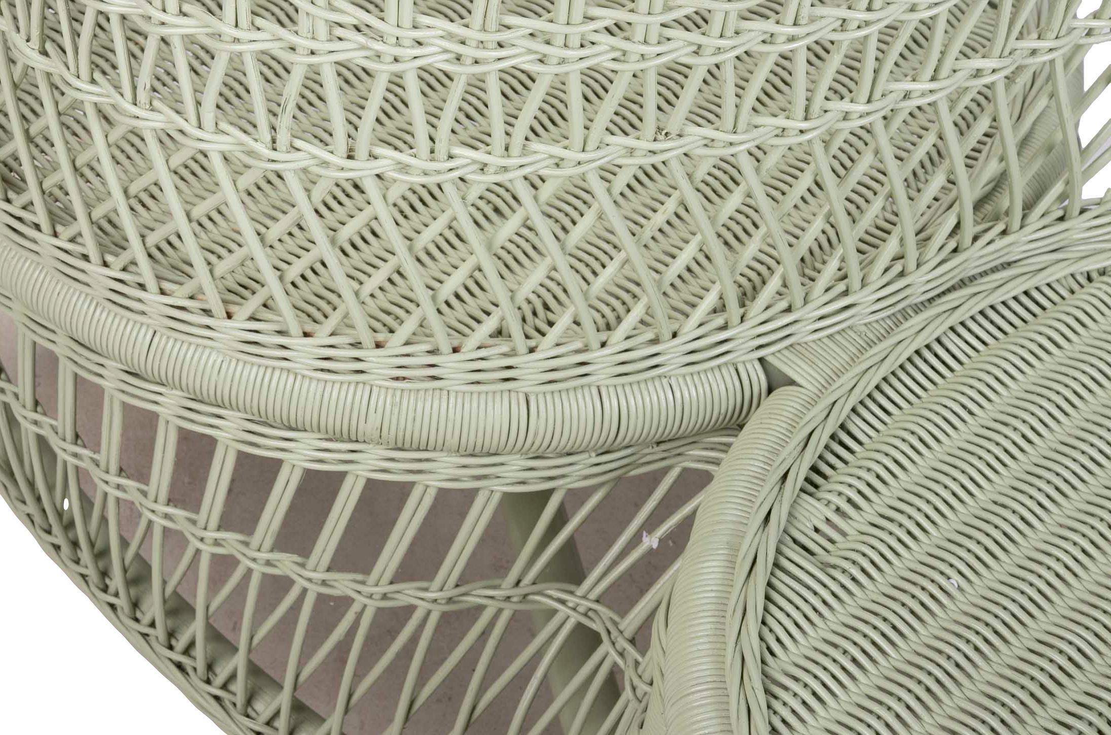 Sillón de mimbre 