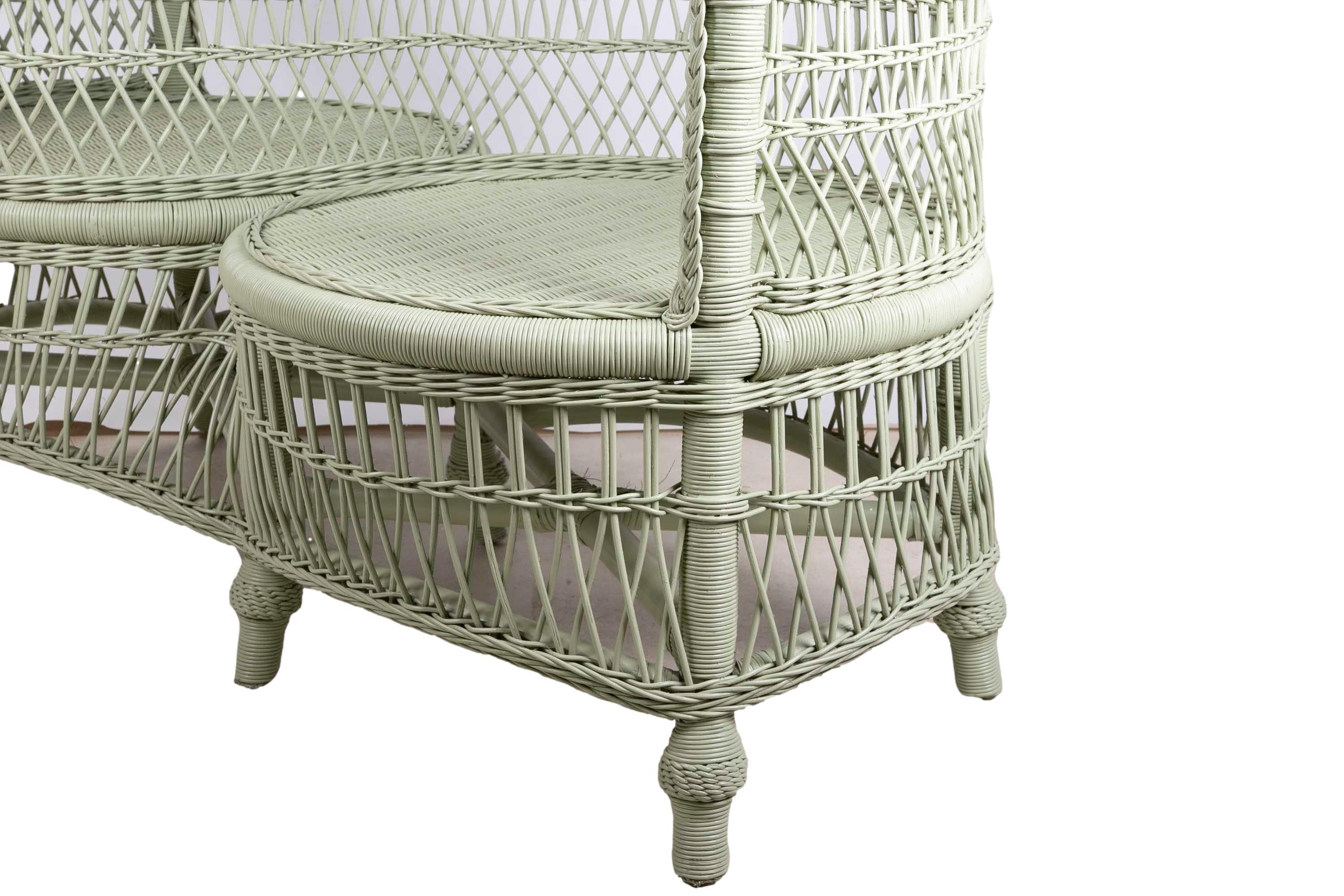 Sillón de mimbre 