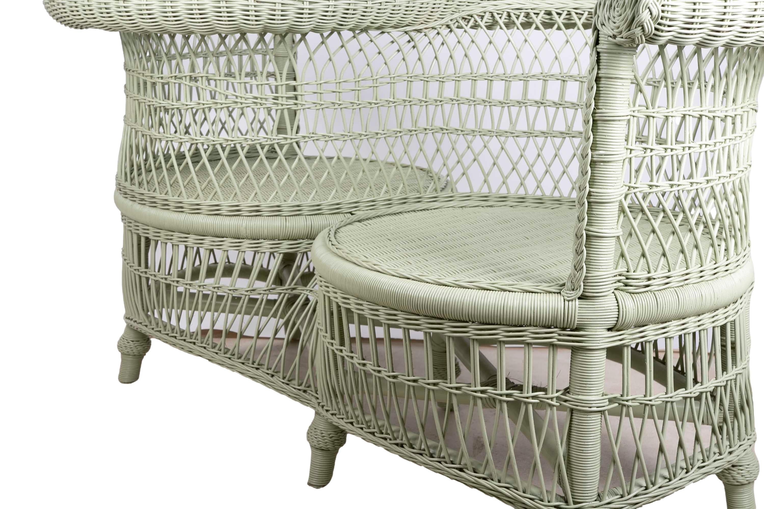 Sillón de mimbre 