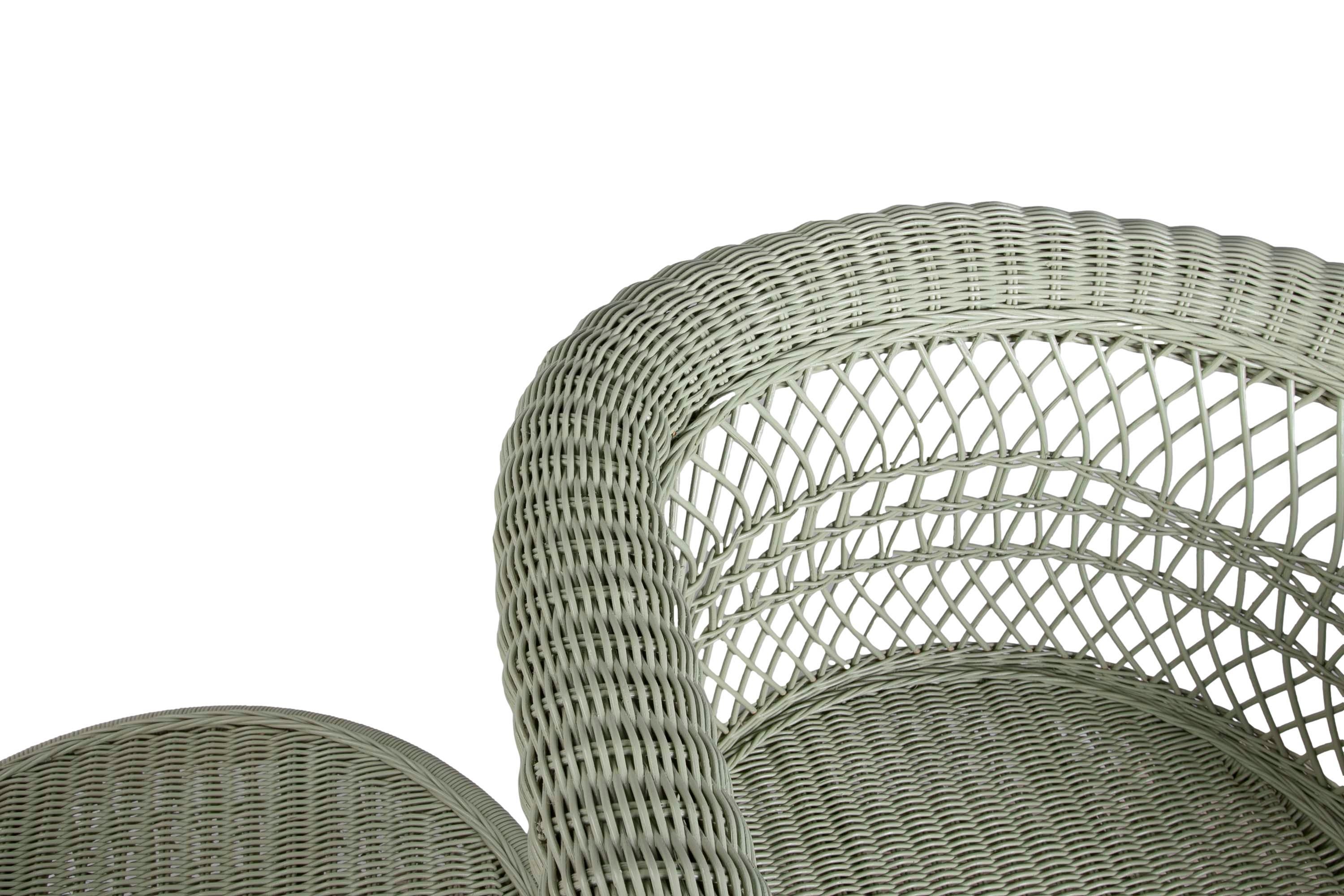 Sillón de mimbre 