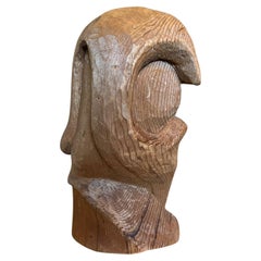 Sculpture sur bois faite à la main