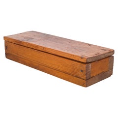 Handmade Wooden Box, circa 1940