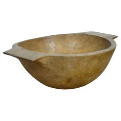 Handmade Wooden Dough Bowl, Early 1900’s