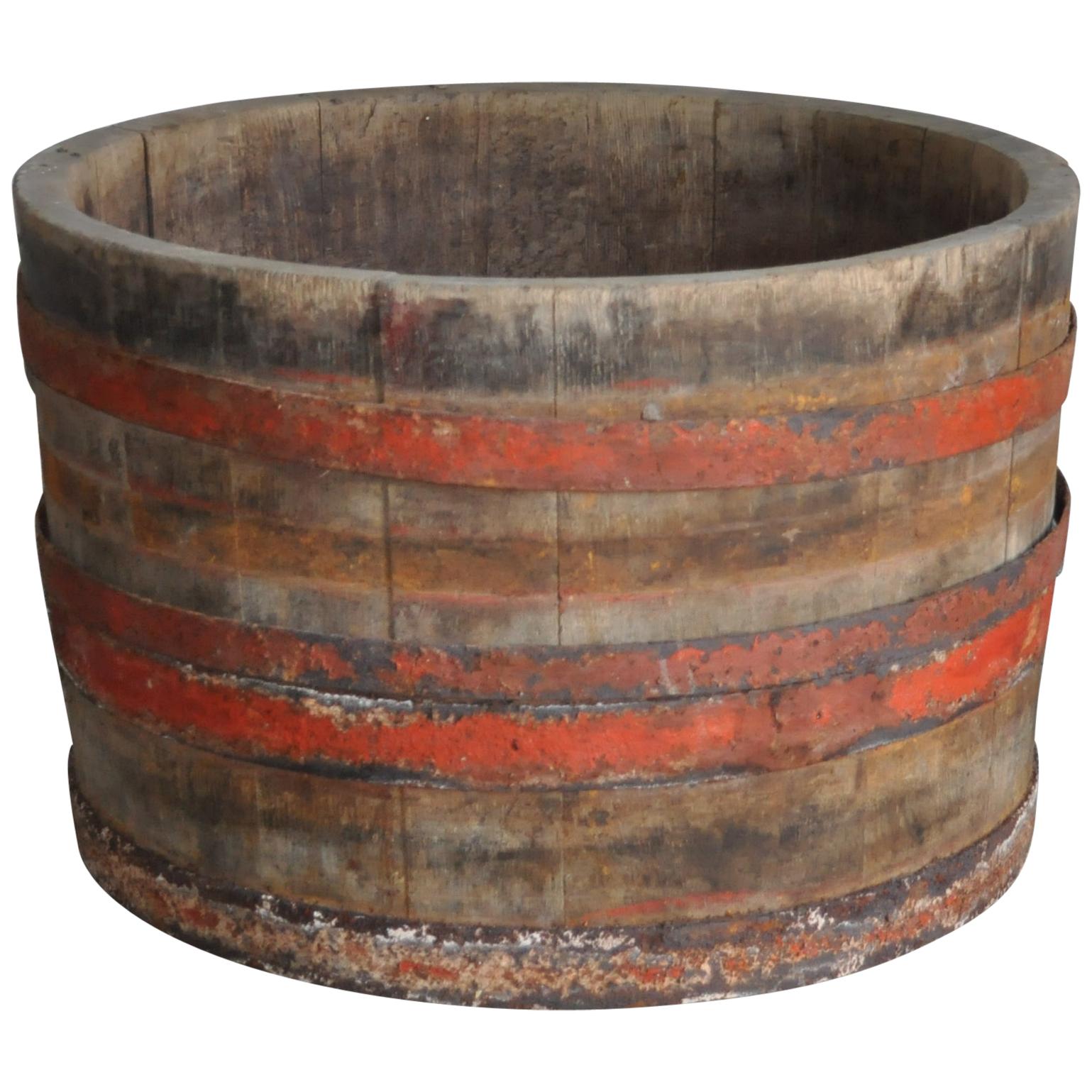 Handmade Wooden Hungarian Wine Tubs For Sale