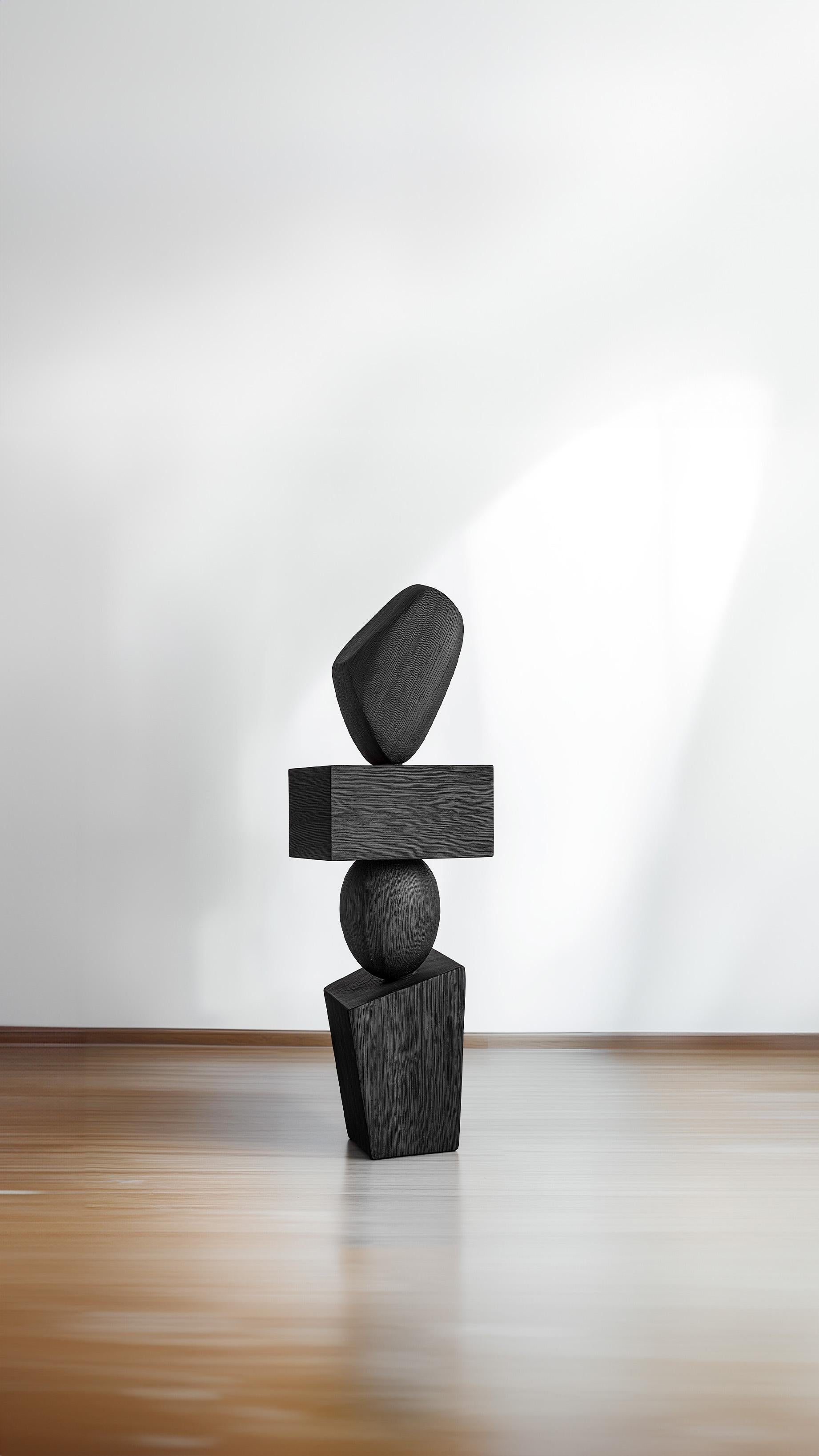 Handmade Wooden Sculpture Lull No19 – NONO’s Artful Decor for Modern Homes In New Condition For Sale In Ciudad de México, CDMX