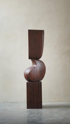 Scultura in legno fatta a mano Lull No45 - Art Decor per AM Contemporary di NONO