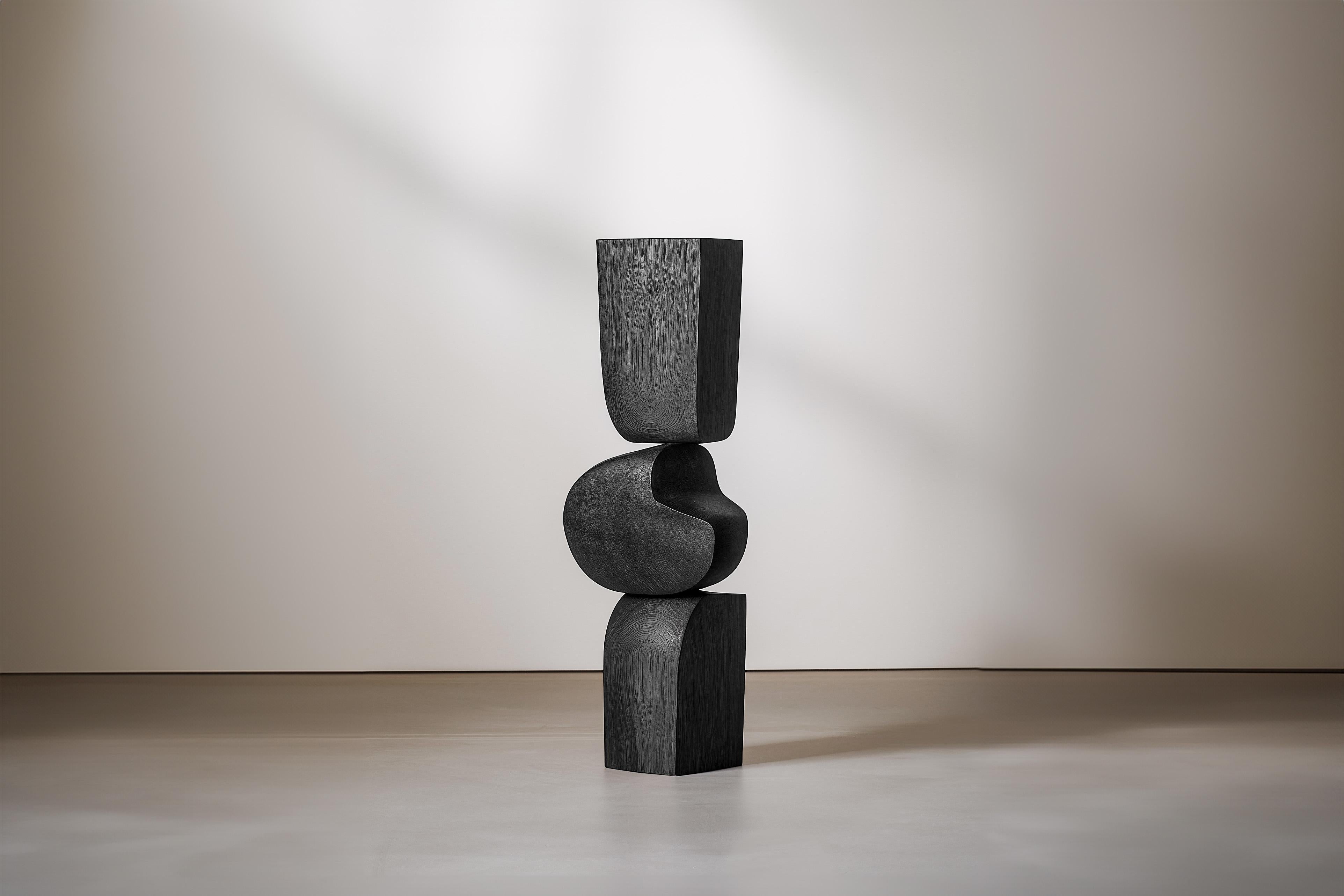 Messicano Scultura in legno fatta a mano Lull No45 - Art Decor per AM Contemporary di NONO in vendita