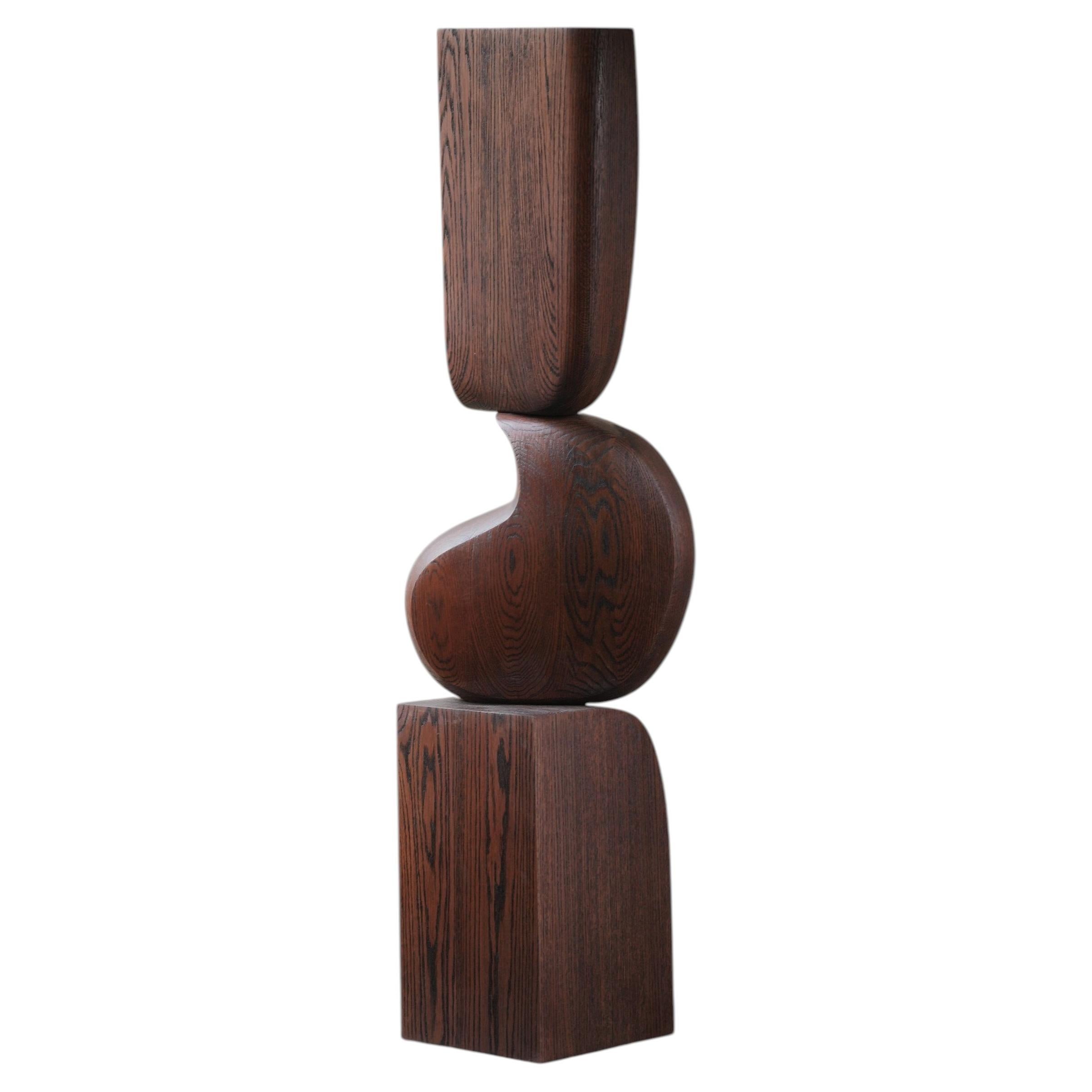 Handmade Wooden Sculpture Lull No45 – NONO’s Artful Decor for Contemporary Inter