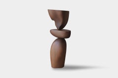 Escultura de madera hecha a mano Lull No91 by NONO - Arte abstracto para interiores de lujo