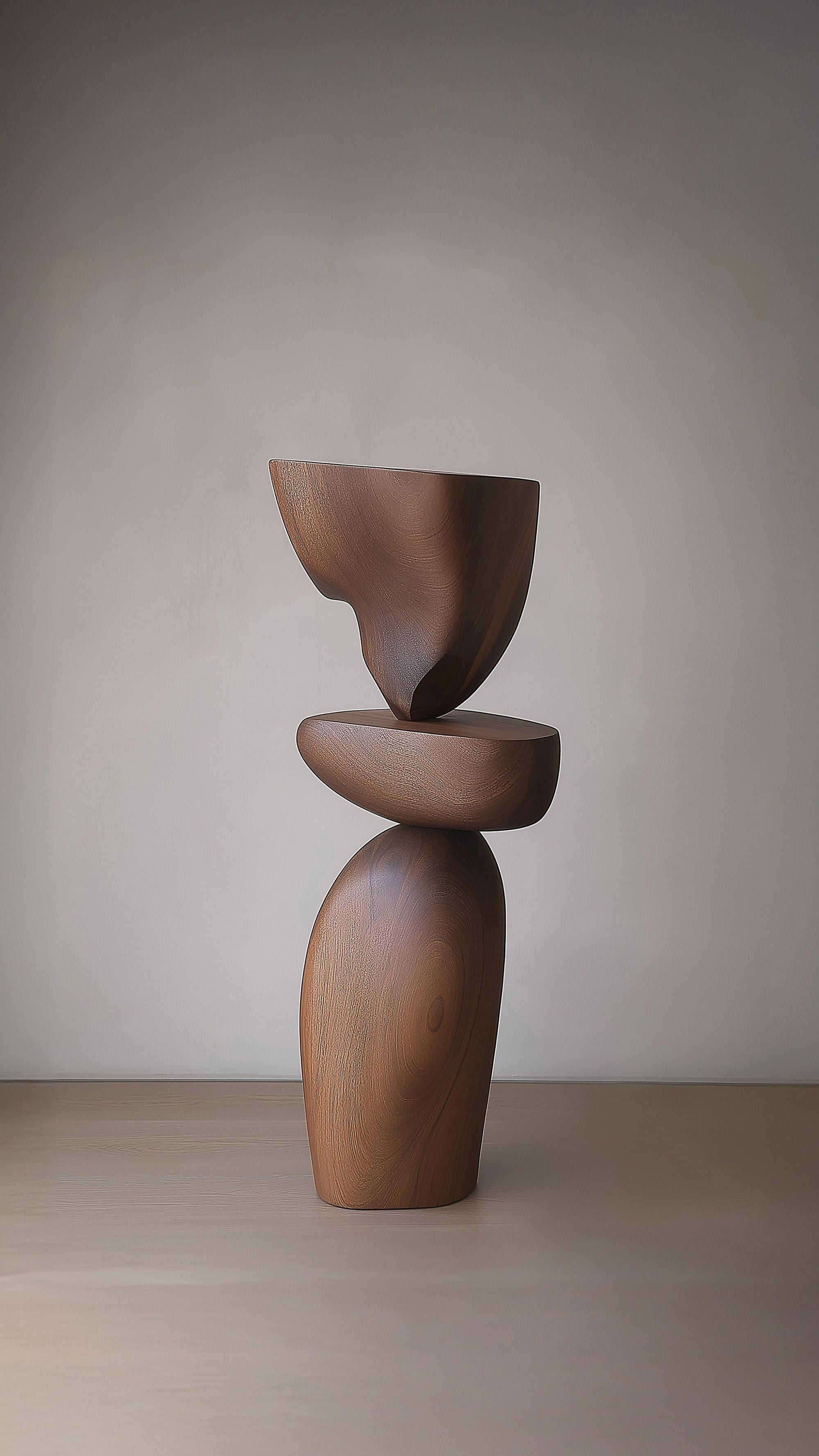 Scultura in legno fatta a mano Lull No91 di NONO - Arte astratta per interni di lusso In condizioni Nuovo in vendita a Ciudad de México, CDMX