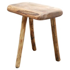 Handmade Wooden Tripod Stool