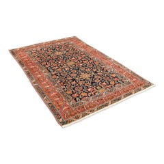 Handmade Wool Melayir Rug Garrus Design. 2.00 X 1.35 M