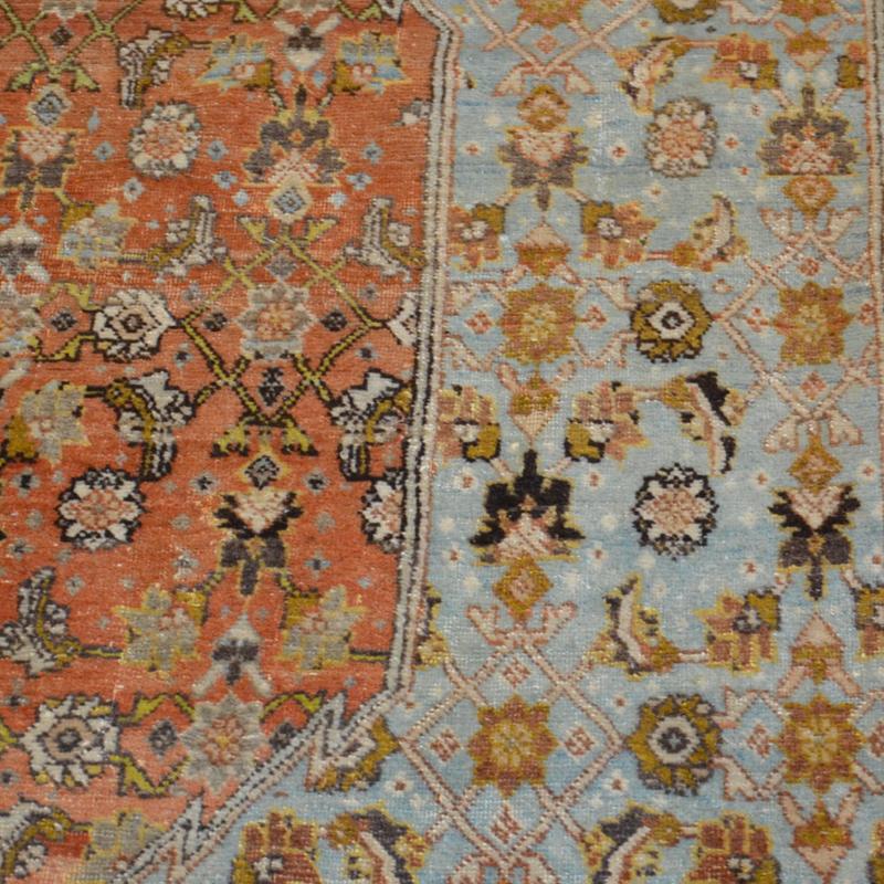 Handmade Wool Rug with Classic Tabriz Design, circa 1900 For Sale 1