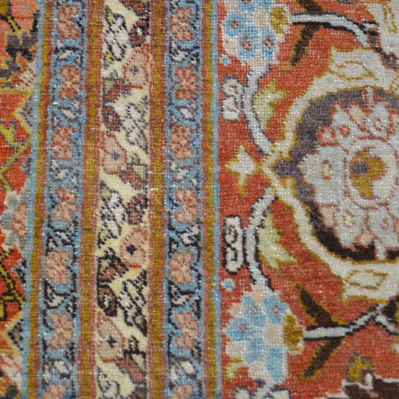 Handmade Wool Rug with Classic Tabriz Design, circa 1900 For Sale 2