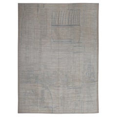  Handmade Wool Tulu Rug in Geometric Design 10'2" x 13'8"