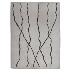  Handmade Wool Tulu Rug in Geometric Design 11'10" x 16'4"