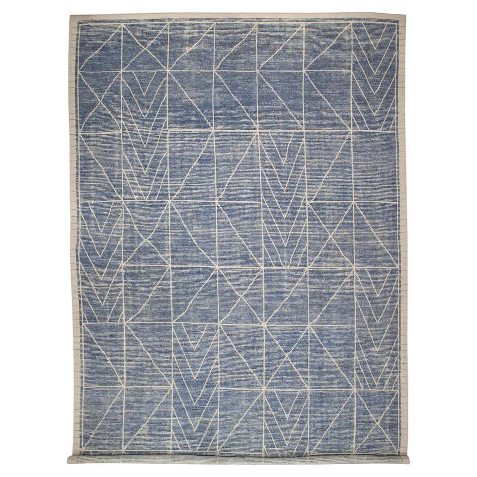 Geometric Vera Tribal Handwoven Modern Wool Rug, Carpet and Durrie For ...