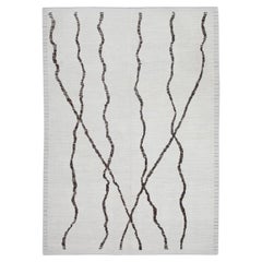  Handmade Wool Tulu Rug in Geometric Design 7'11" x 10'8"