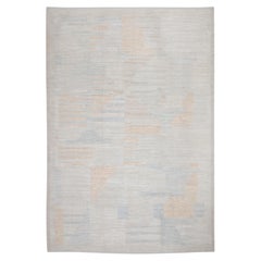  Handgefertigter Tulu-Teppich aus Wolle in geometrischem Design 8'11" x 11'10"