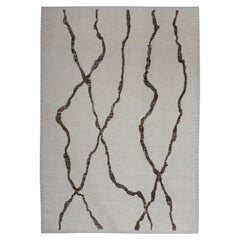  Handmade Wool Tulu Rug in Geometric Design 9'1" x 12'9"