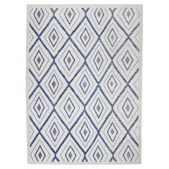  Handmade Wool Tulu Rug in Geometric Design 9'4" x 12'6"