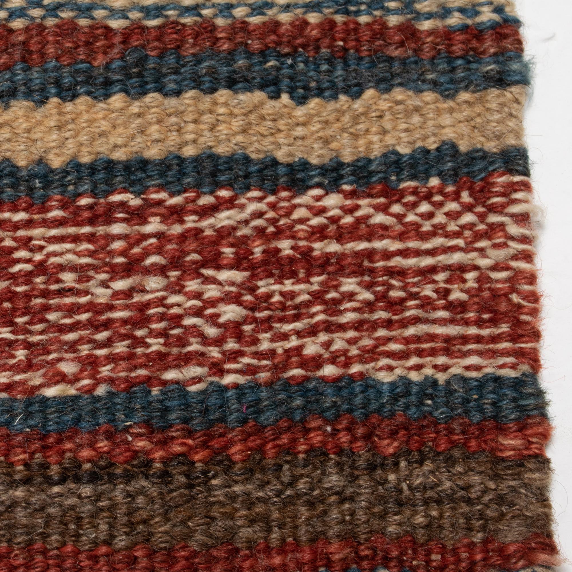  1970s Tapestry Art Handwoven Wool Rug Bohemian  2