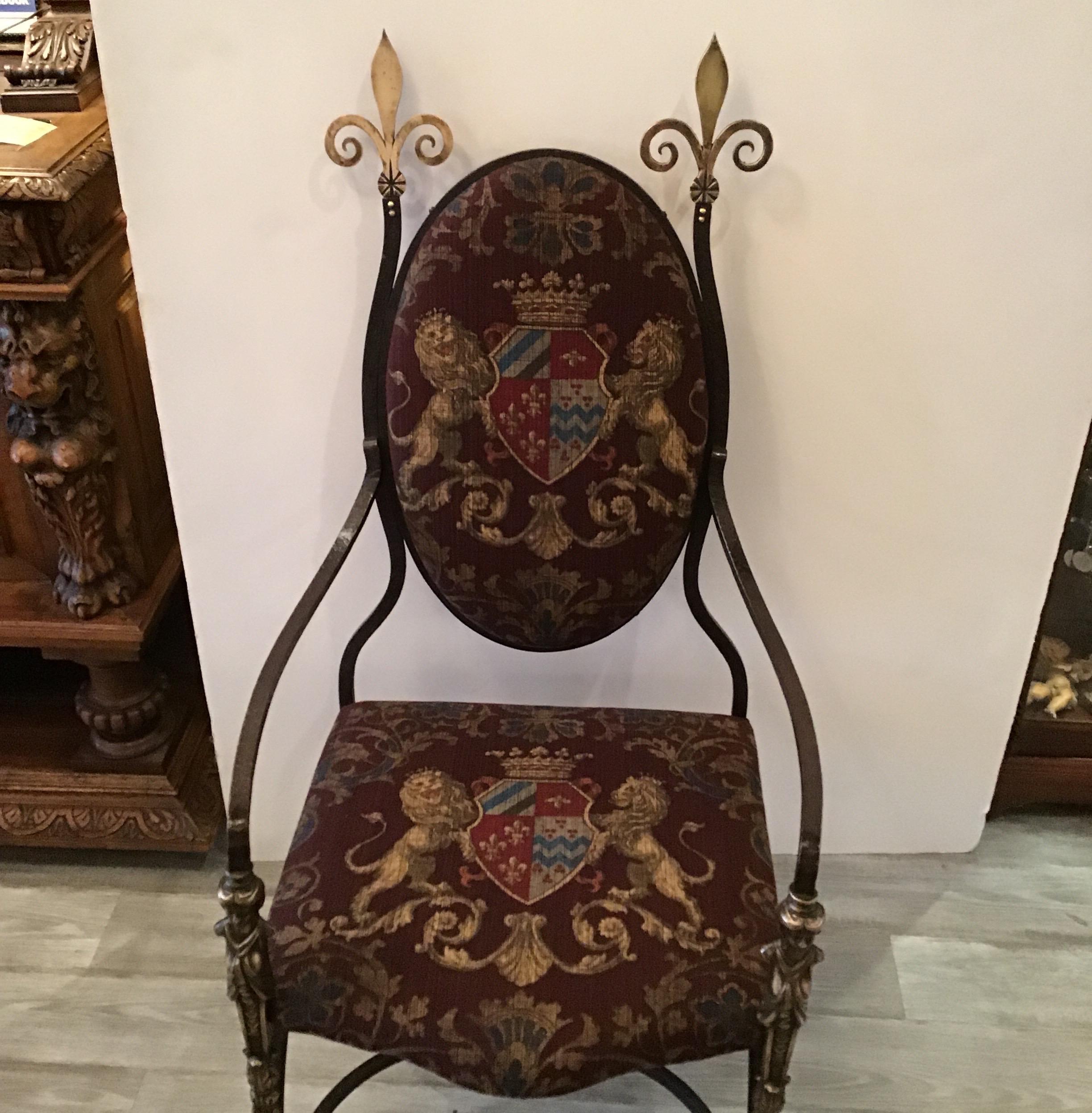 burnished throne