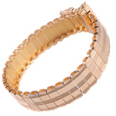 Handmade Yellow Gold Bracelet