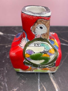 Handbemalte italienische Mini-Vase von Giovanni DeSimone, Italien