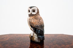 Handpainted Owl Figurine from Royal Crown, 1940