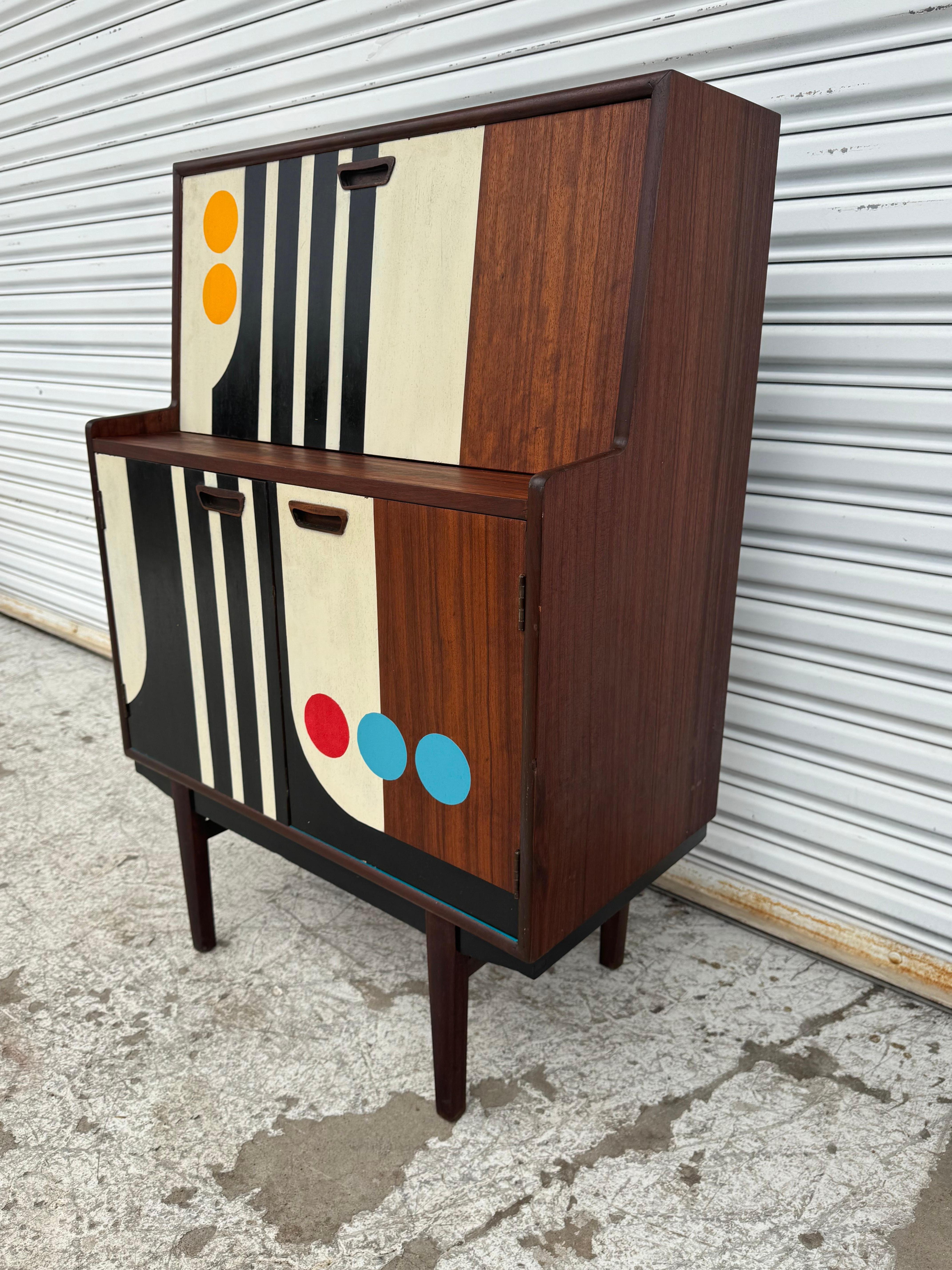 Barra seca Turnidge of London de palisandro pintada a mano en venta 1