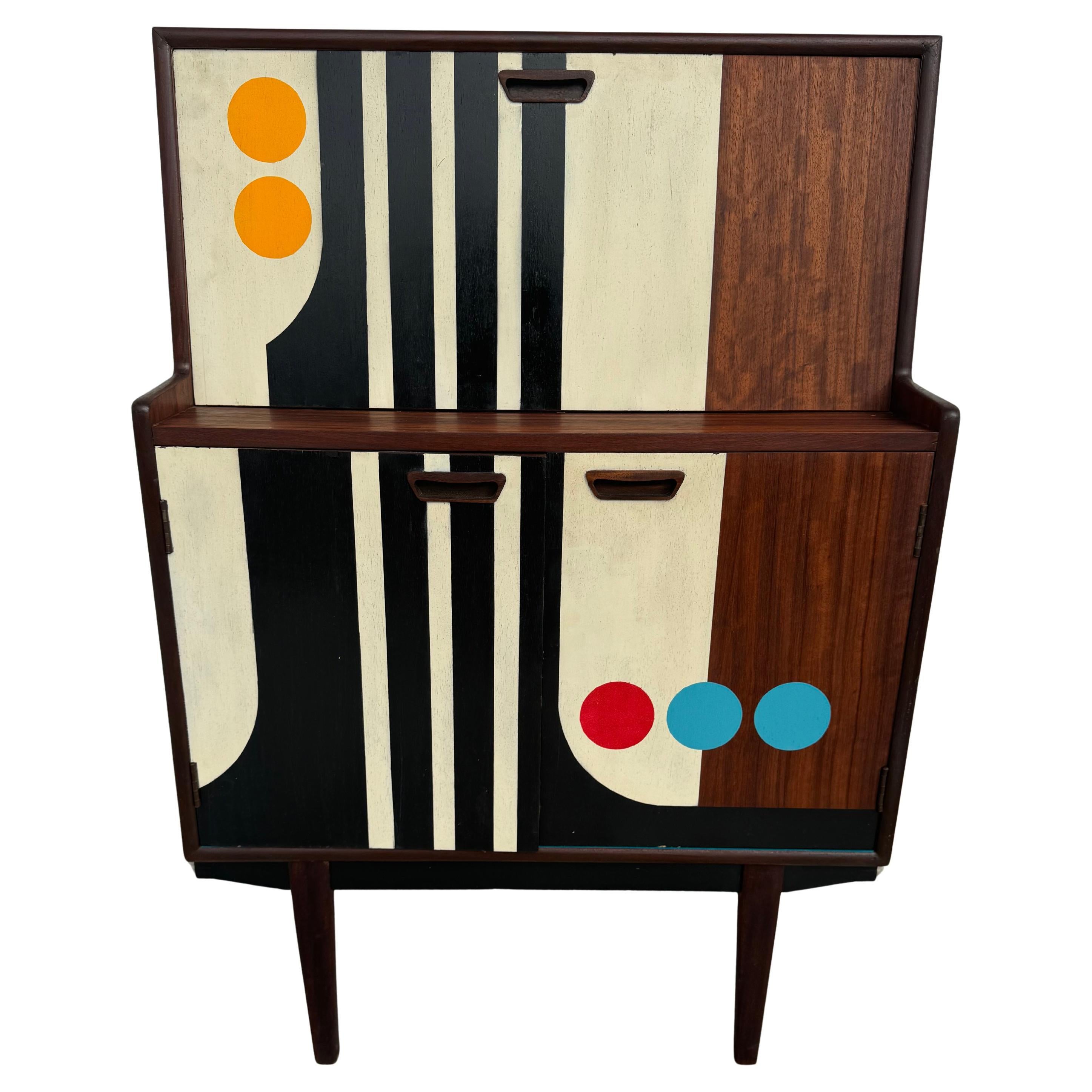 Barra seca Turnidge of London de palisandro pintada a mano en venta