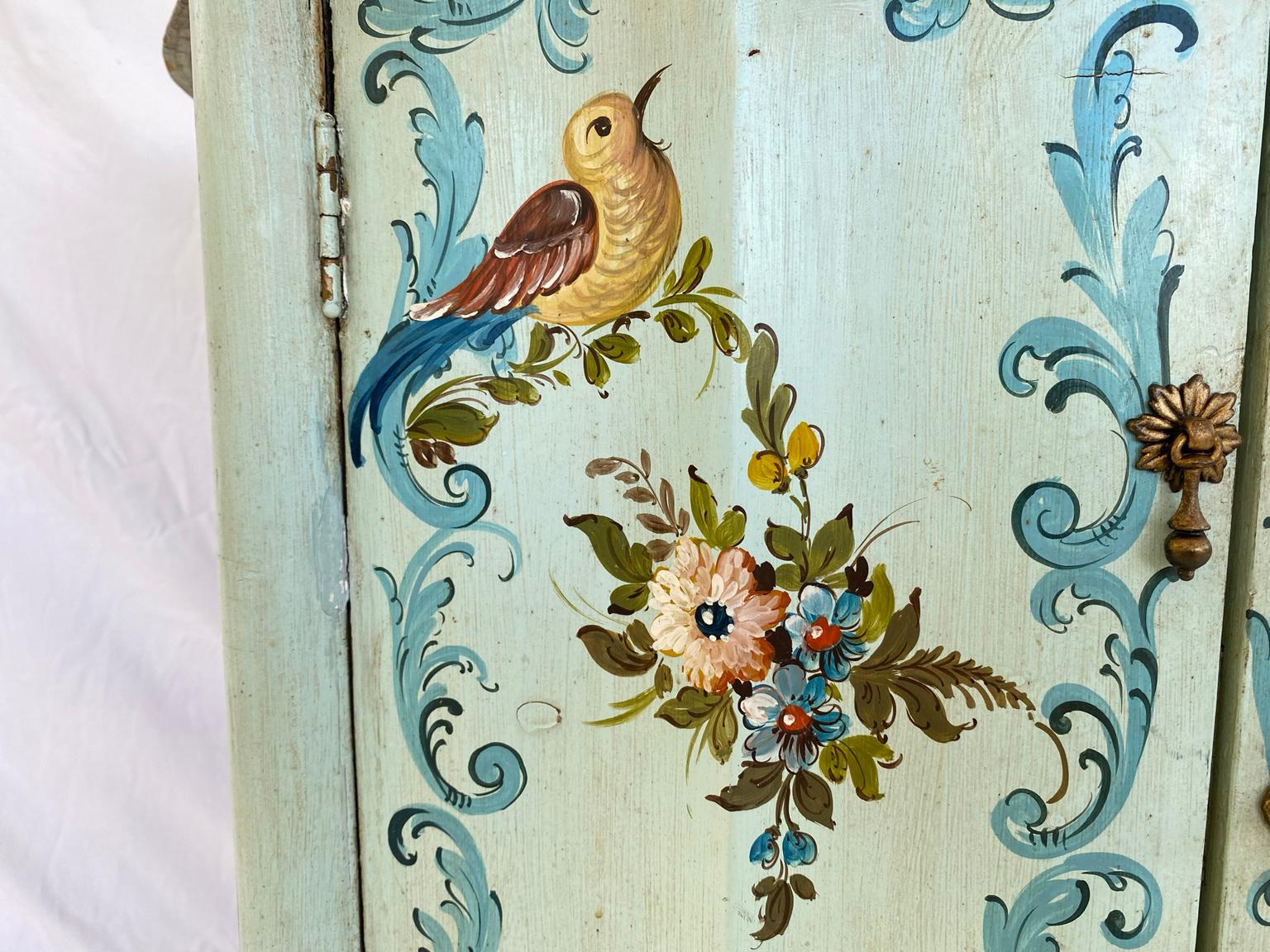 Credenza veneziana dipinta a mano in vendita 4