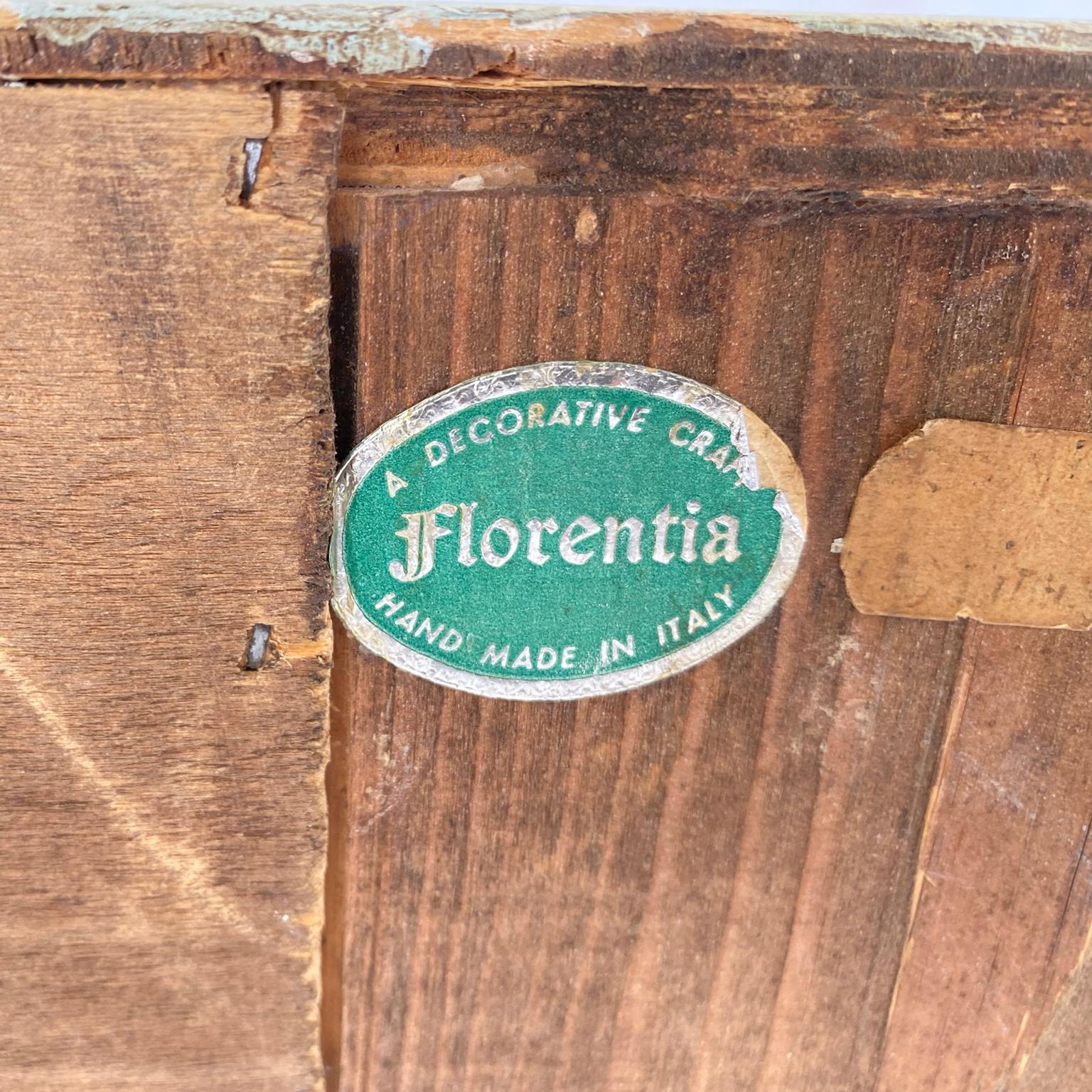 Handpainted Venetian Credenza Cabinet For Sale 1