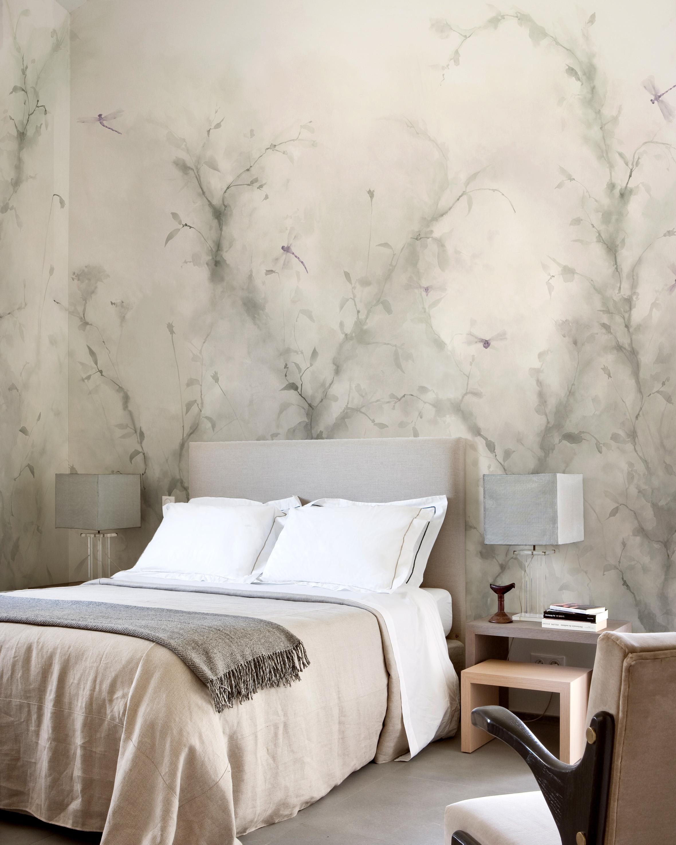 Hand-Crafted Handpainted Wallpaper 