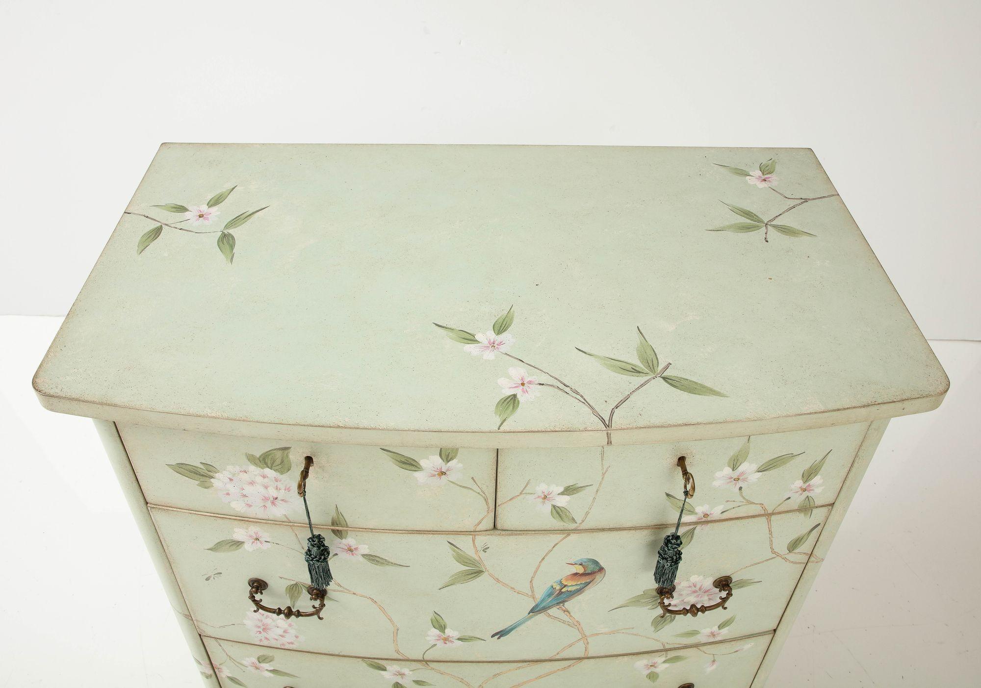 Contemporary Handpatined Italian Chest of Drawers, 21st C. For Sale