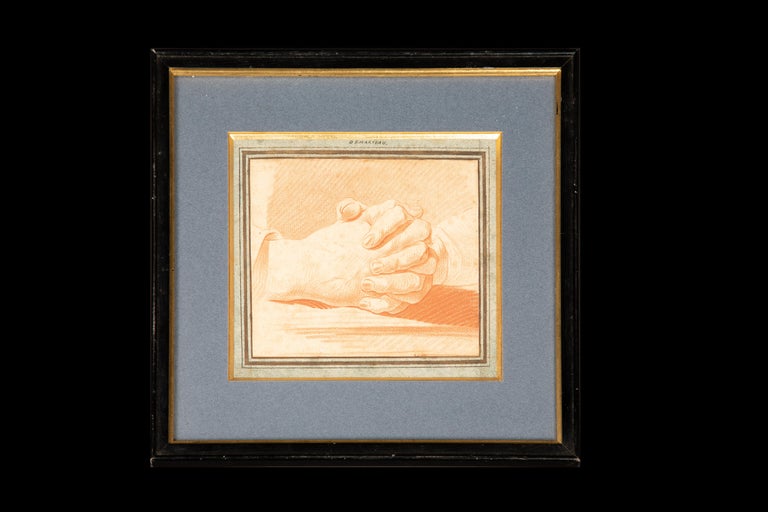 Hands by Gillse Demartean in the Crayon Manner For Sale at 1stDibs