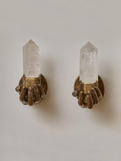 Wandleuchter „Hands“ von Studio Glustin